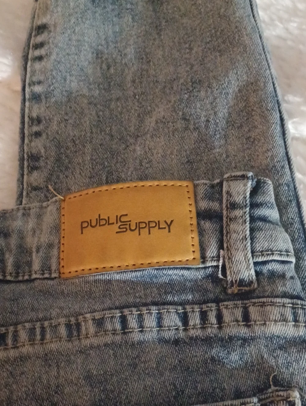 Public Supply Co/NYC Boys Light washed Skinny Jeans Sz12